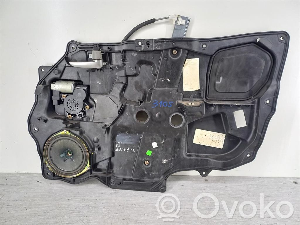 Mazda 2 Front door window regulator with motor 