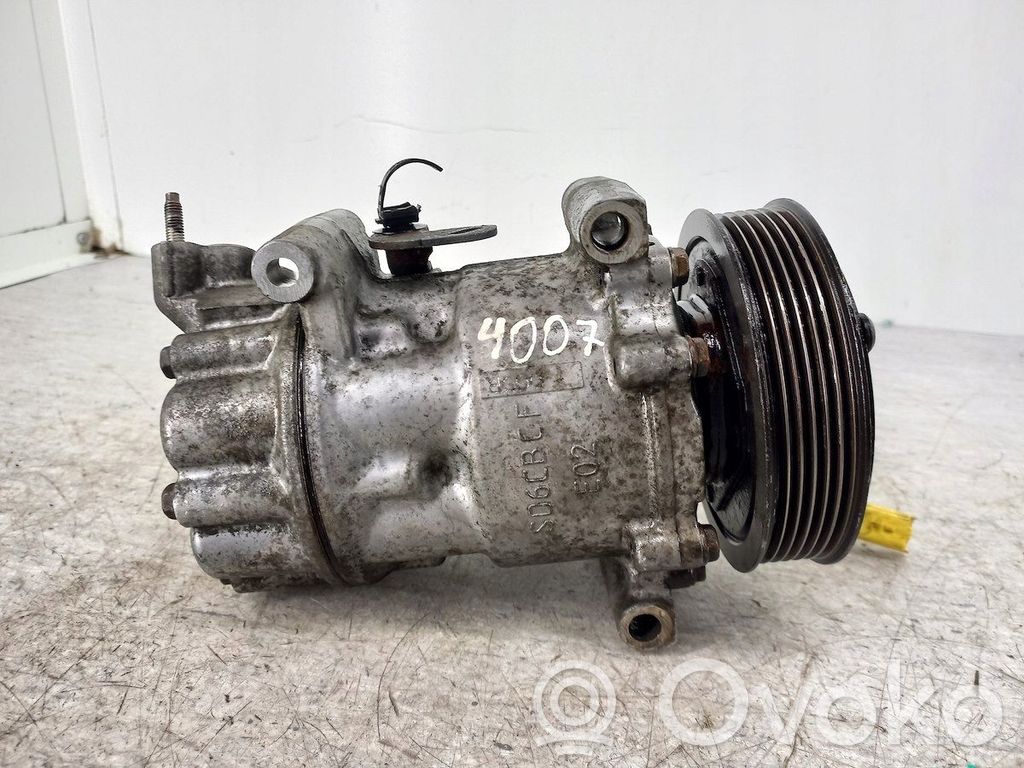Peugeot 207 Klimakompressor Pumpe 