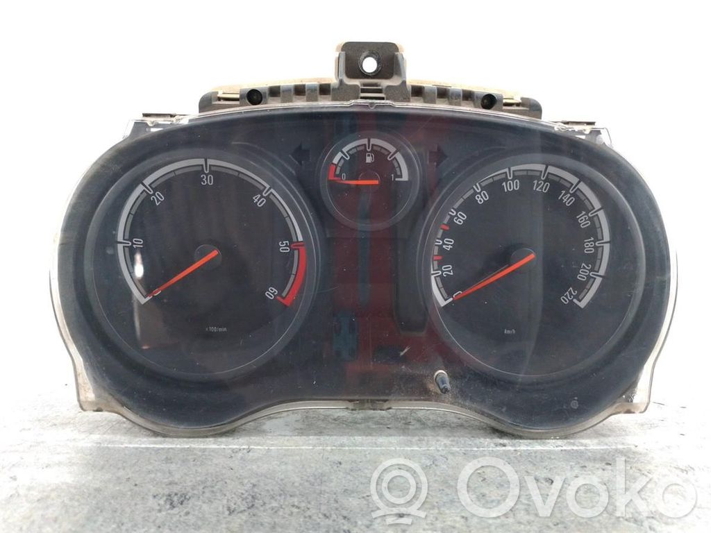 Opel Corsa D Speedometer (instrument cluster) 