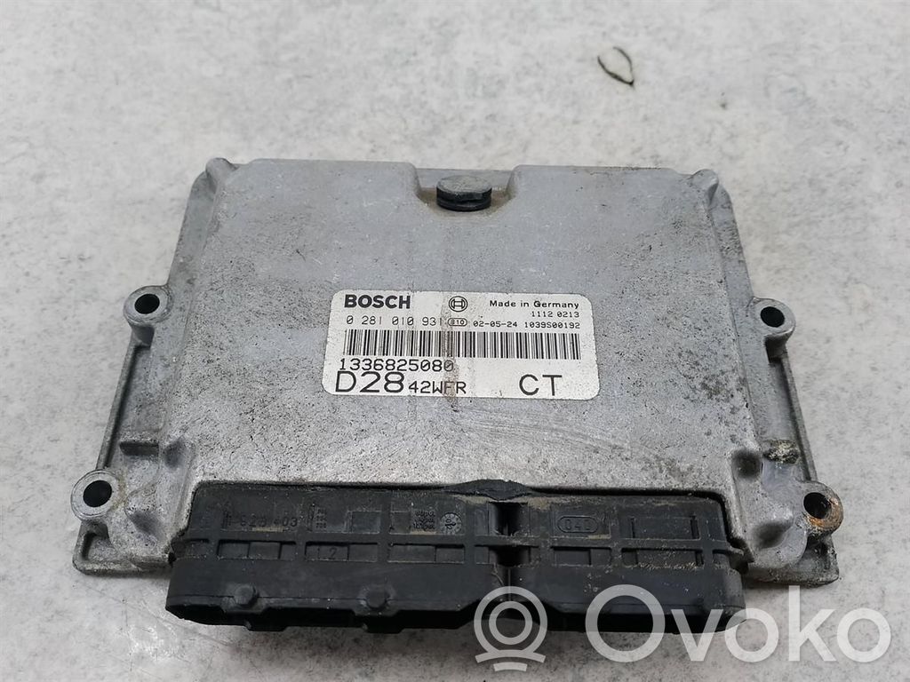 Citroen Jumper Engine control unit/module ECU 