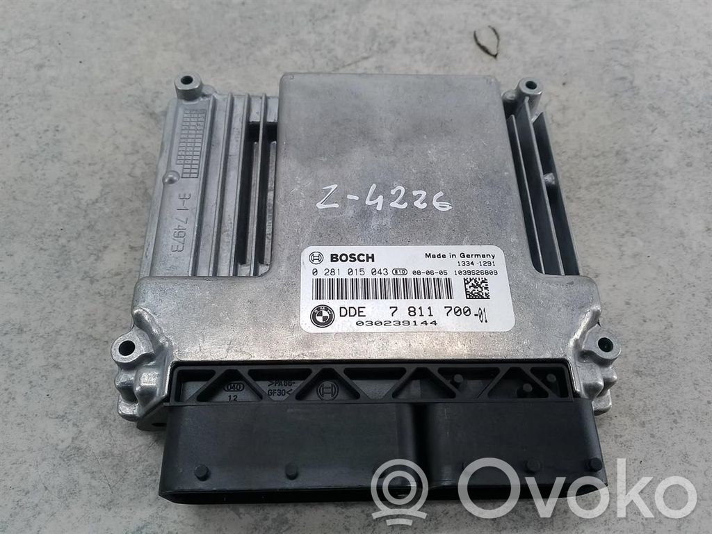 Engine control unit/module ECU   7811700