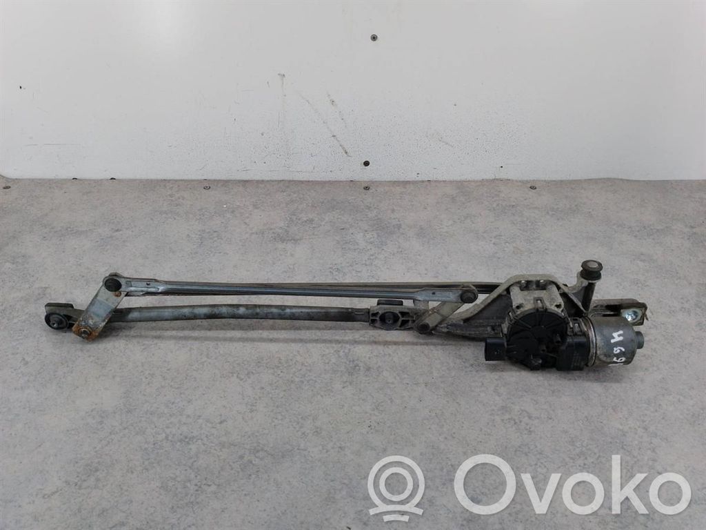 Front wiper linkage