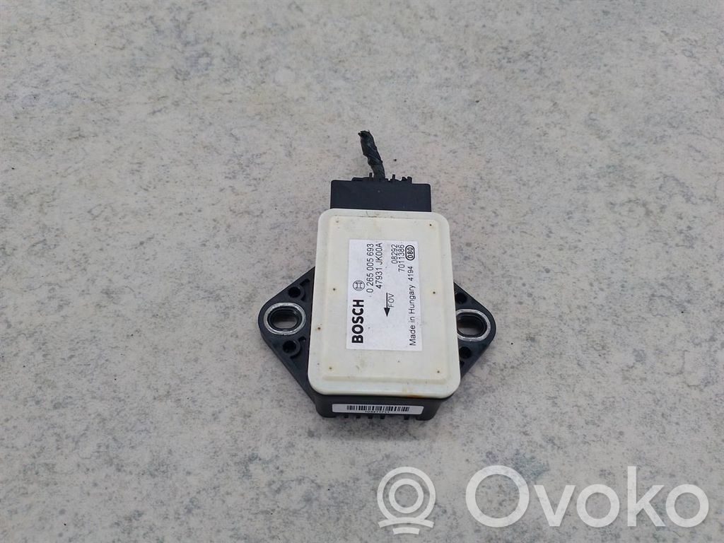 Infiniti EX ESP Drehratensensor Querbeschleunigungssensor 
