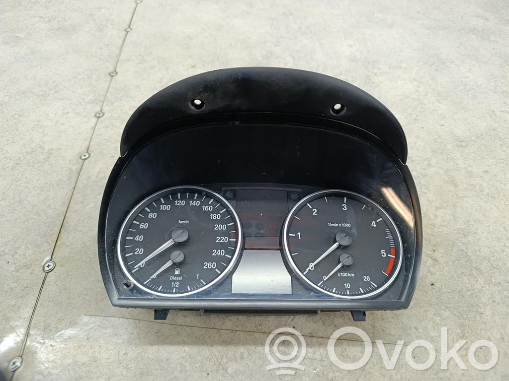 BMW 3 E90 E91 Speedometer (instrument cluster) 