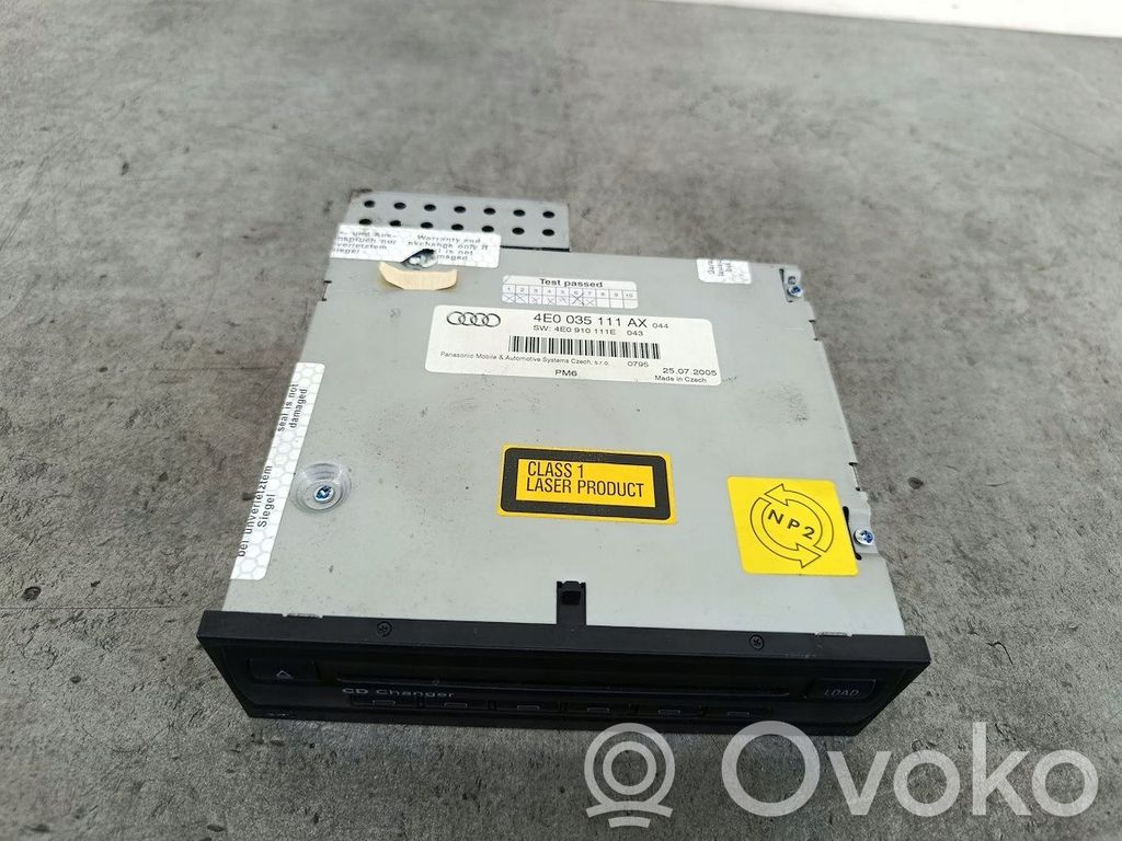 Audi A6 S6 C6 4F CD/DVD mainītājs 