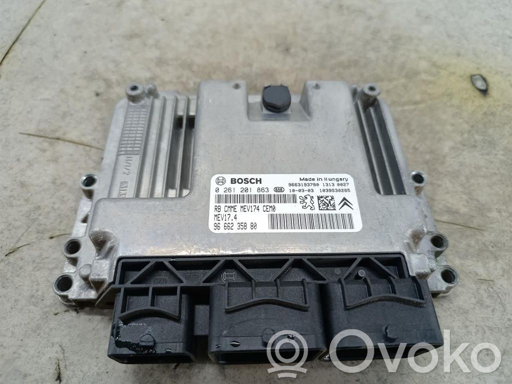 Citroen C3 Picasso Engine control unit/module ECU 