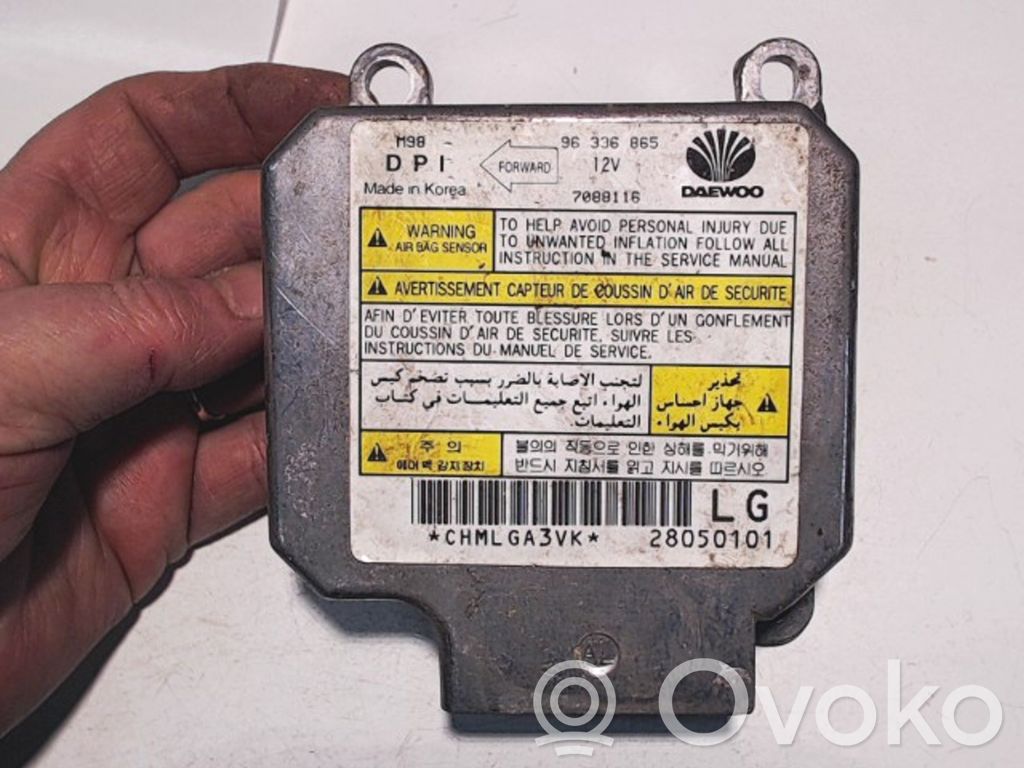 Daewoo Matiz Gaisa spilvenu vadības bloks 