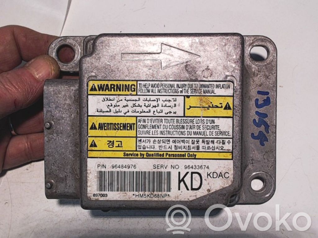 Airbag control unit/module   96484976,96484976,96484976