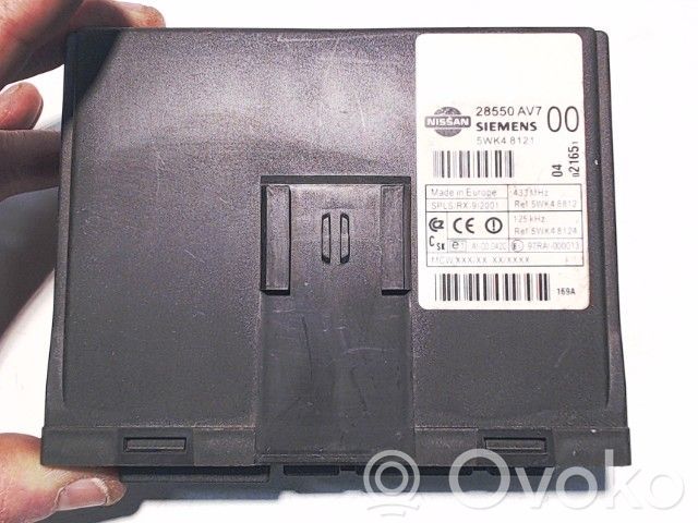 Other control units/modules   28550AV700,28550AV700