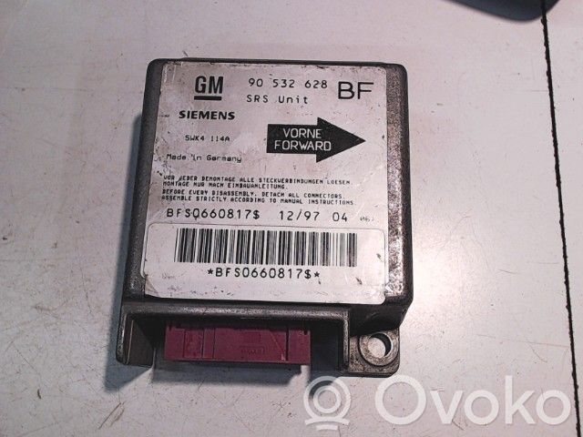 Airbag control unit/module   90532628BF,90532628BF