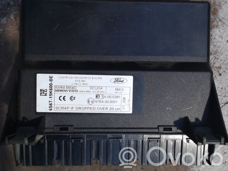 Módulo de confort/conveniencia   6S6T15K600BE,6S6T15K600BE