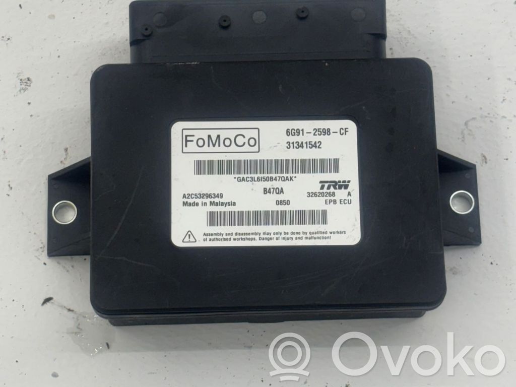 Module de commande de frein à main   6G912598CF,31341542