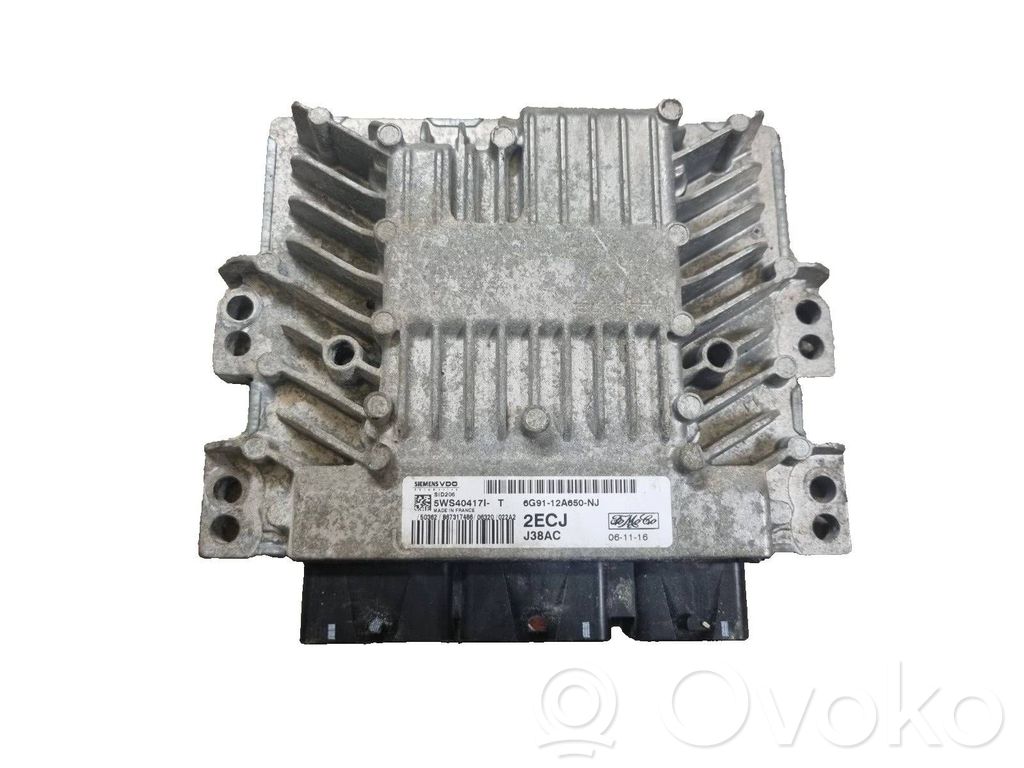 Engine control unit/module   6G9112A650NJ,5WS40417I,J38AC