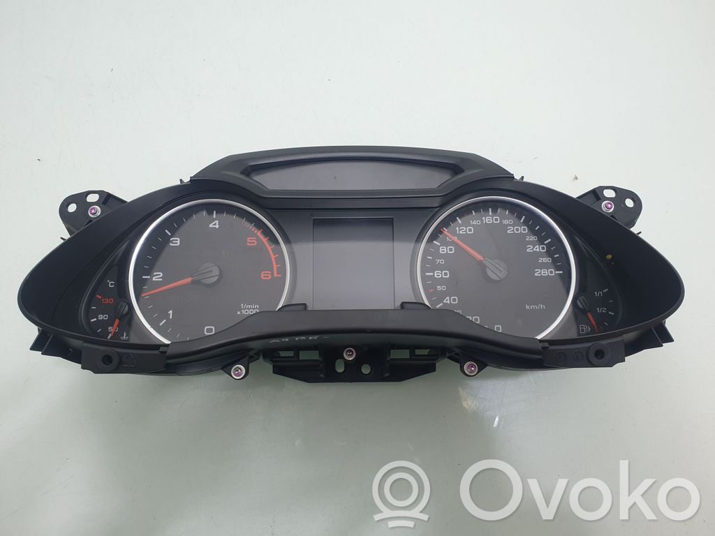 Audi A4 S4 B8 8K Speedometer (instrument cluster) 