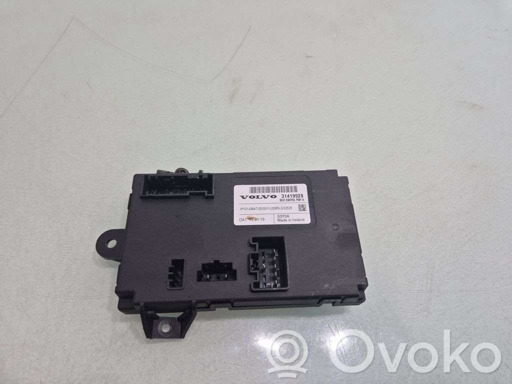 Module de commande de siège   31419928