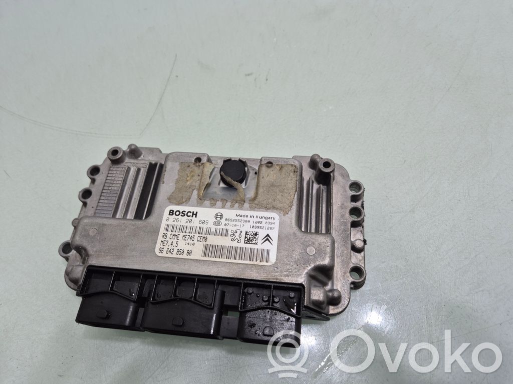 Citroen C4 I Engine control unit/module 