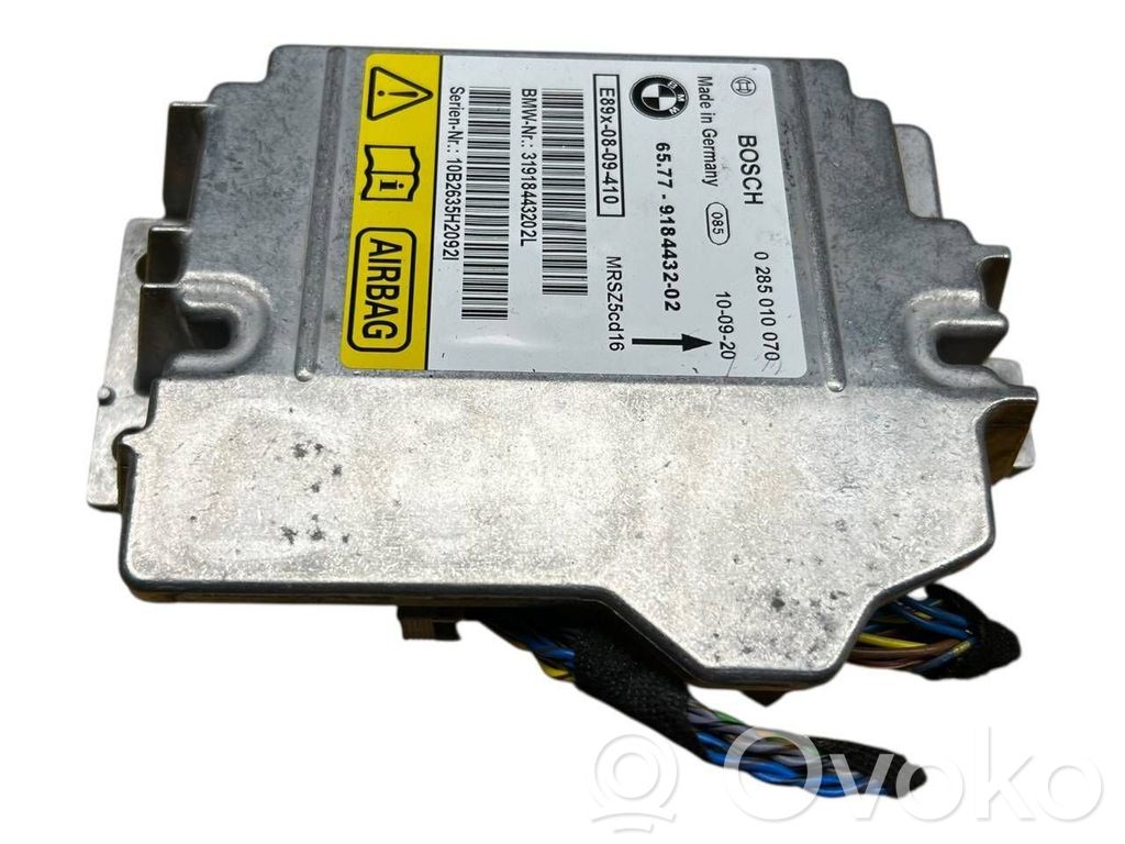 Airbag control unit/module   9184432,0285010070,65779184432