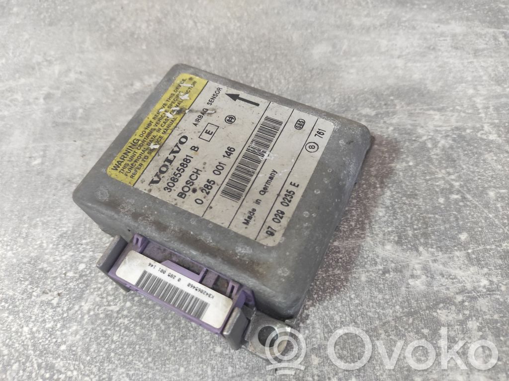 Volvo S40, V40 Airbag control unit/module 