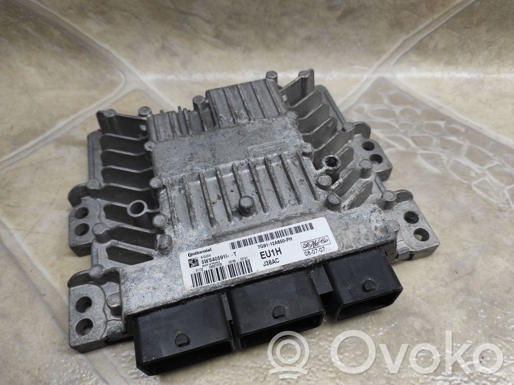 Engine control unit/module   7G9112A650PH,5WS40591L