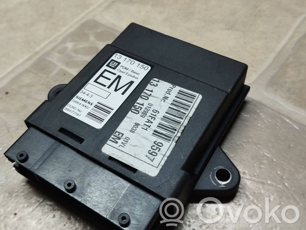 Opel Vectra C Durų elektronikos valdymo blokas 