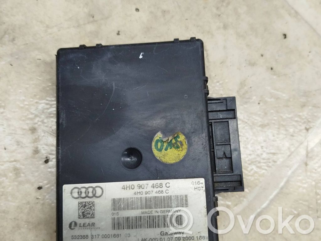 Audi A8 S8 D4 4H Gateway control module 