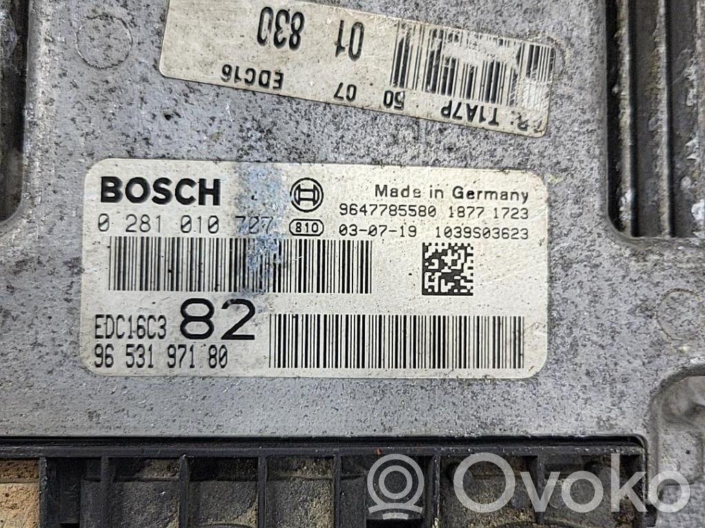 Peugeot 206 Engine control unit/module 