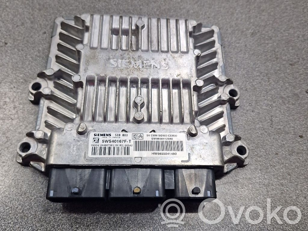 Peugeot 407 Engine control unit/module 