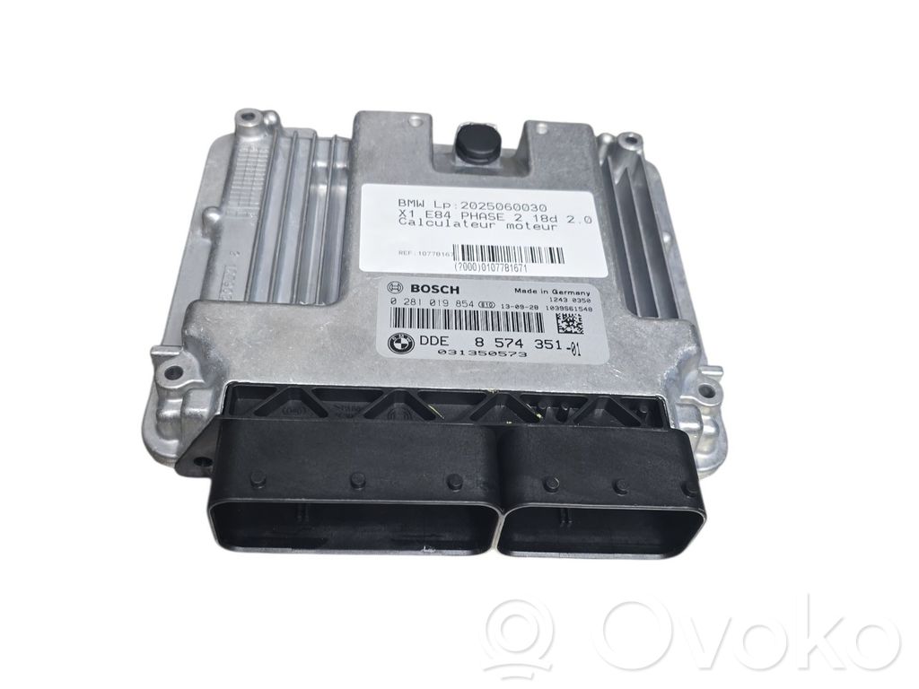 BMW X1 E84 Engine control unit/module 