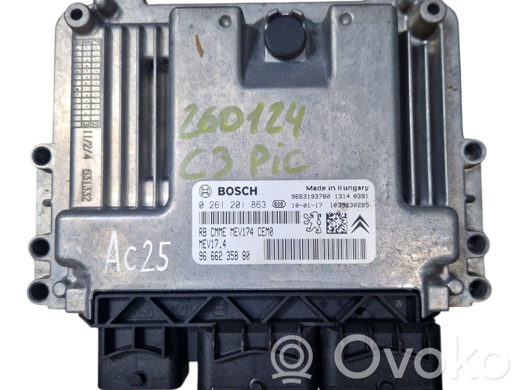 Engine control unit/module   9666235880
