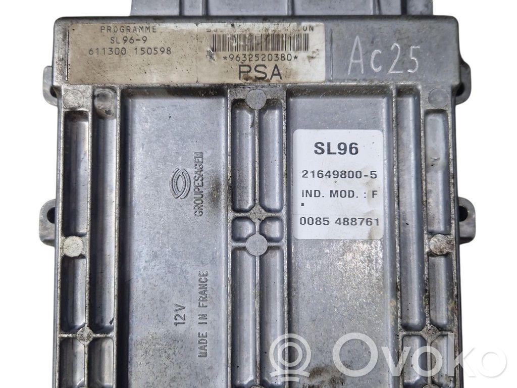 Citroen Berlingo Engine control unit/module 
