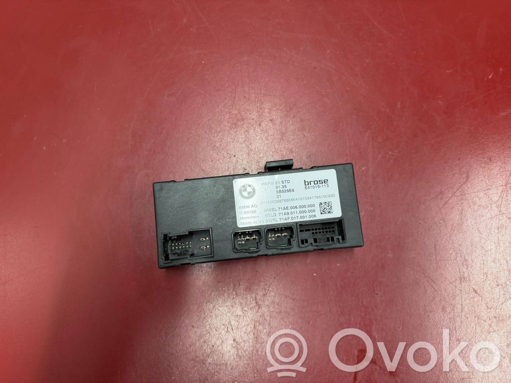 Tailgate/trunk control unit/module   5B529E5,61355B529E5