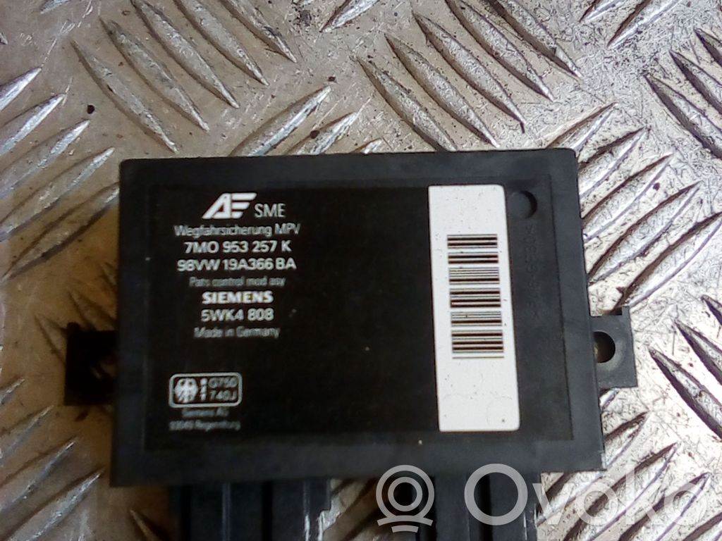 Ford Galaxy Imobilaizera vadības bloks 