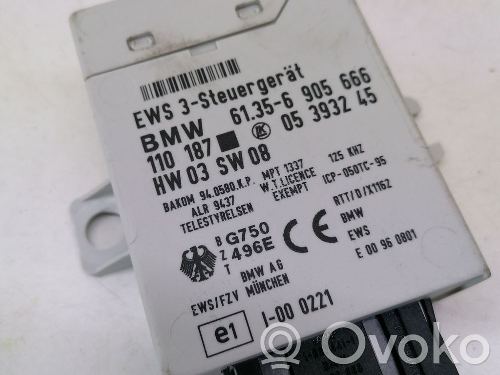 Immobilizer control unit/module   05393245,61356905666,HW03SW08