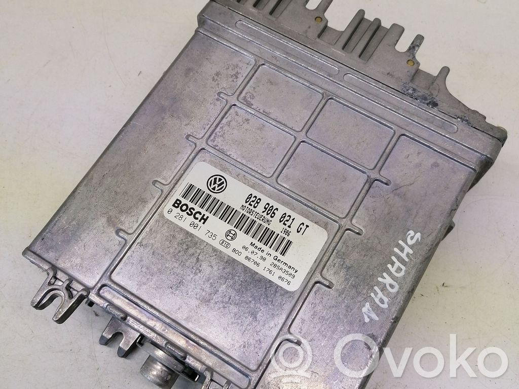 Engine control unit/module ECU   28SA3509,028906021GT,0281001735
