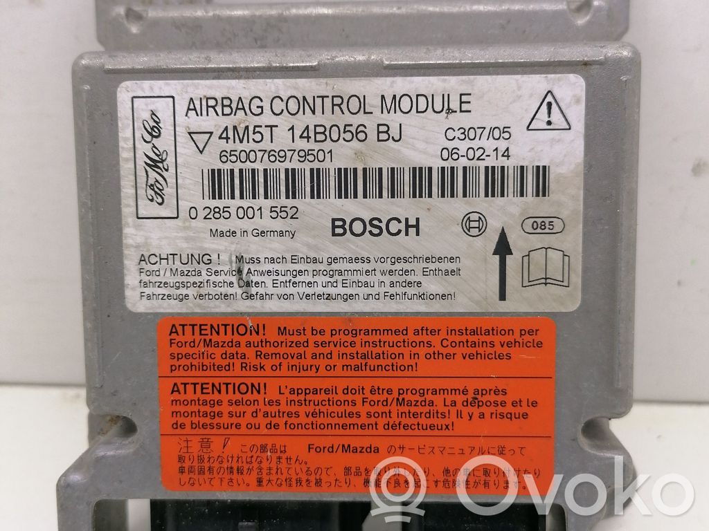 Ford Focus Airbag control unit/module 