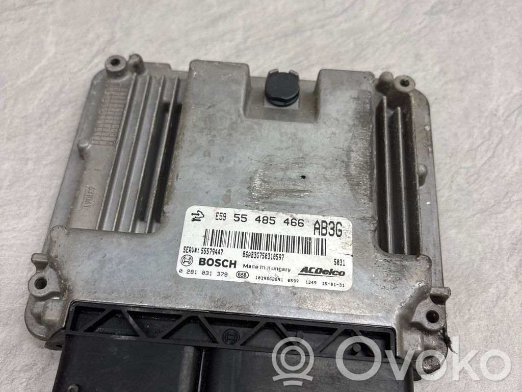 Engine control unit/module   55485466,55579447,0281031379,5031