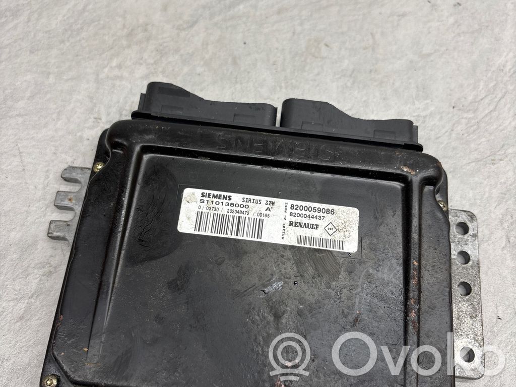 Renault Clio II Engine control unit/module 