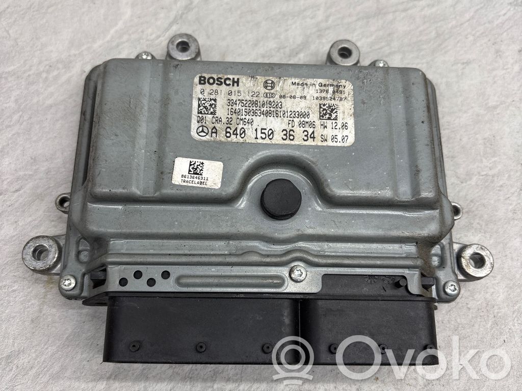Mercedes-Benz A W169 Engine control unit/module 