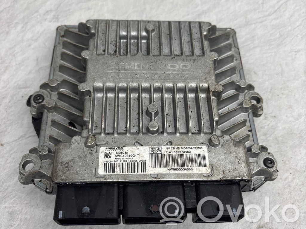 Peugeot 407 Engine control unit/module 