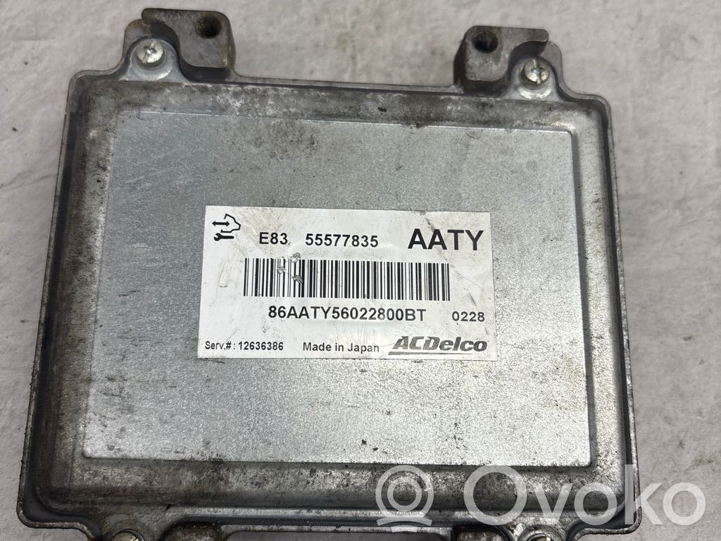 Sterownik / Moduł ECU   55577835,12636386,86AATY56022800BT