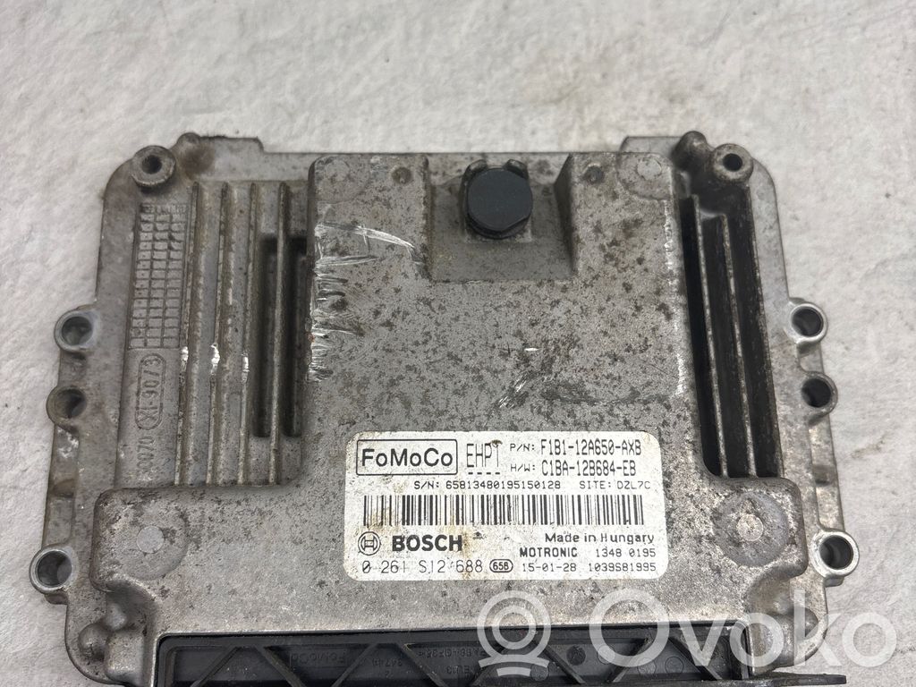 Engine control unit/module   F1B112A650AXB,C1BA12B684EB,0261S12688