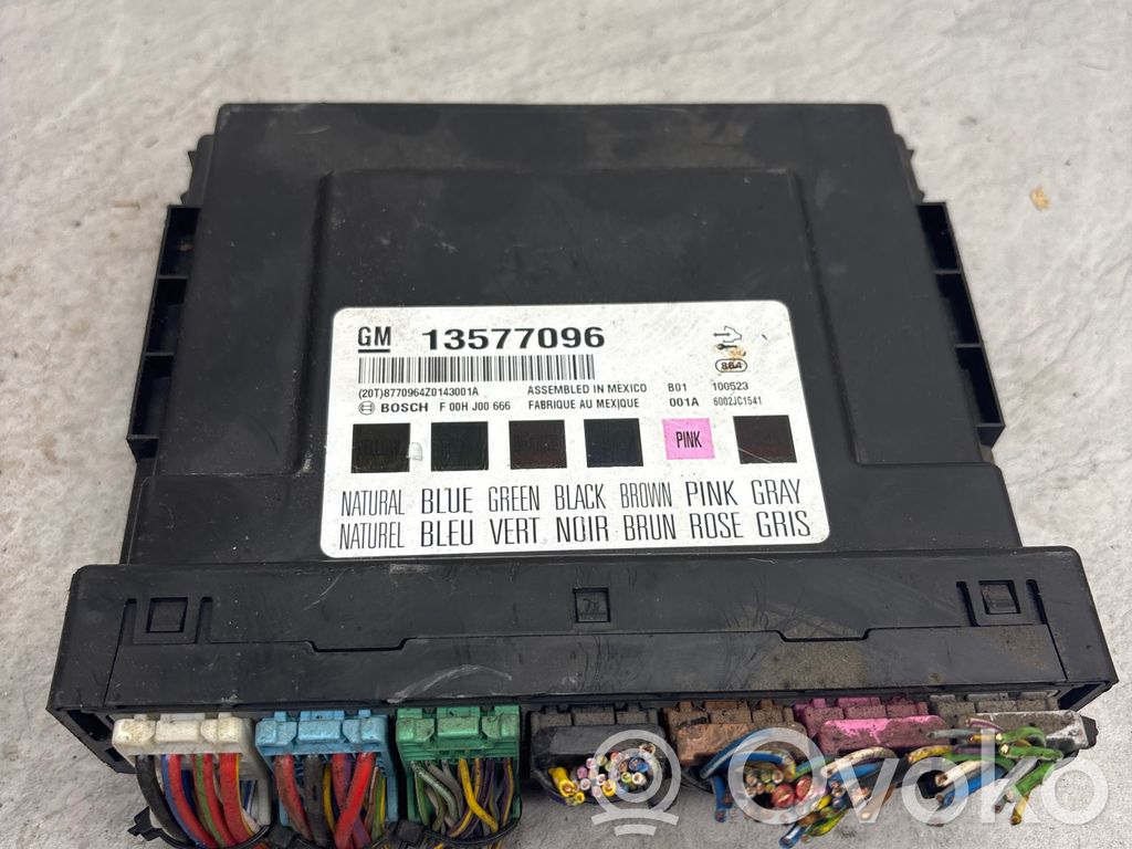 Opel Astra J Comfort/convenience module 