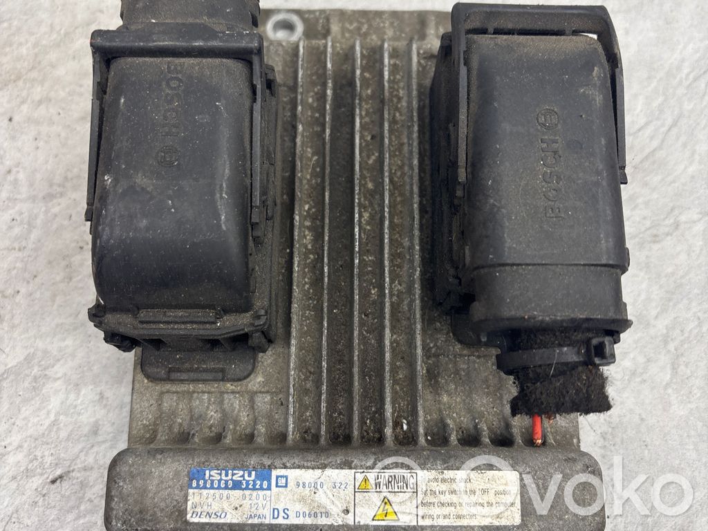 Engine control unit/module   8980003220,1125000200,98000322