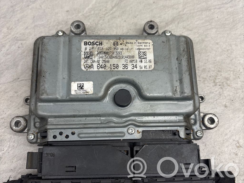 Mercedes-Benz A W169 Engine control unit/module 