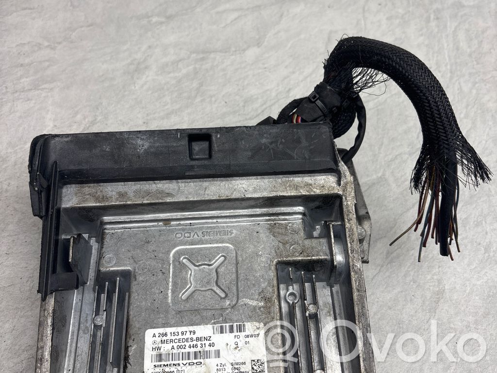 Mercedes-Benz A W169 Engine control unit/module 