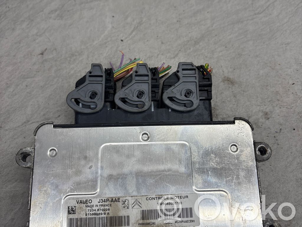Peugeot 207 Engine control unit/module 
