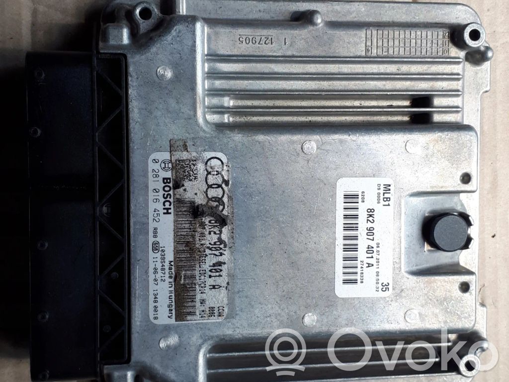 Engine control unit/module   8K2907401A