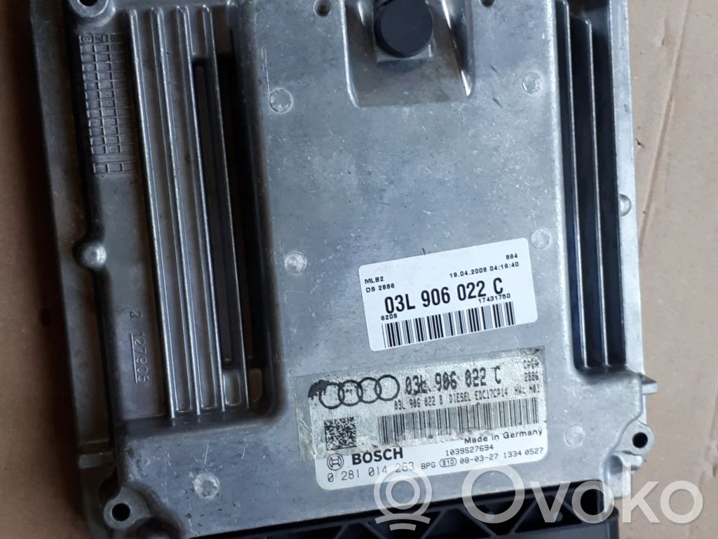 Audi A4 S4 B8 8K Engine control unit/module 