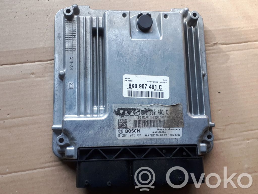 Audi A5 8T 8F Engine control unit/module 