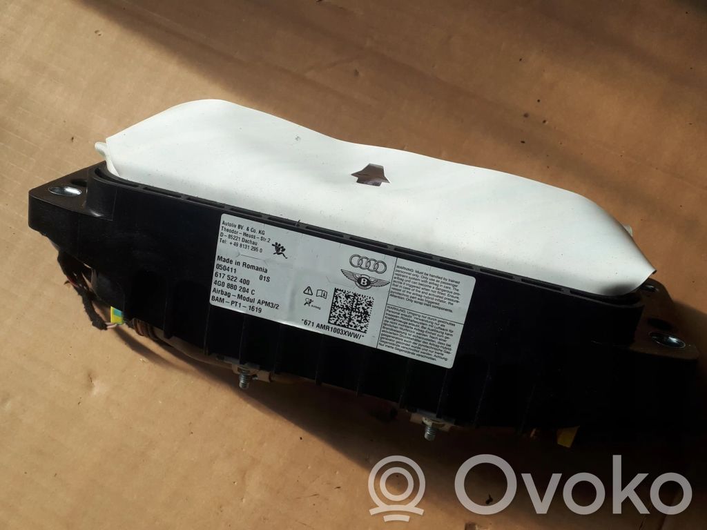 Audi A6 S6 C7 4G Poduszka powietrzna Airbag pasażera 